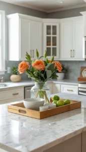 Add simple center decor