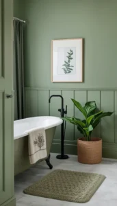 Add textured bath mats