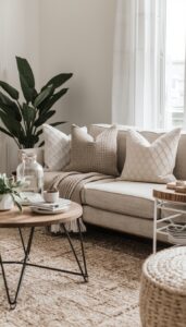 Add textured textiles