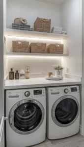 Add under shelf lighting