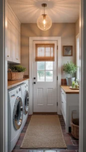 Allow clearance for door swing