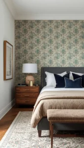 Apply wallpaper to one wall only