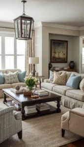 Arrange furniture for conversation