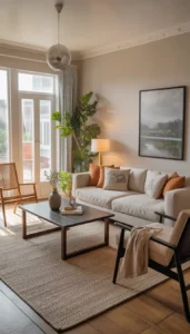 Arrange furniture for conversation