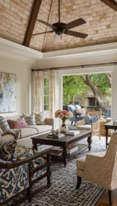 Arrange furniture for conversation