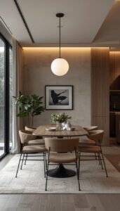 Avoid bulky light fixtures