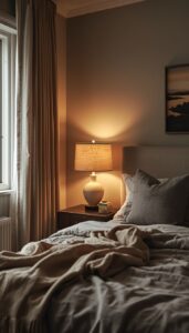 Avoid harsh overhead lighting