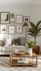 Avoid overcrowding walls