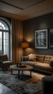 Avoid overly bright ceiling lights