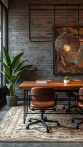 Balance With Warm Materials