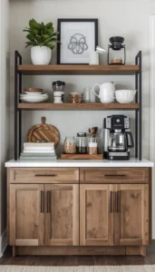 Balance decorative and practical items