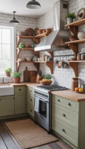 Balance open and closed storage