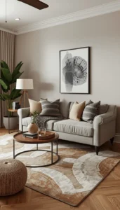 Balance the room visually