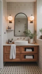 Balance with darker accents