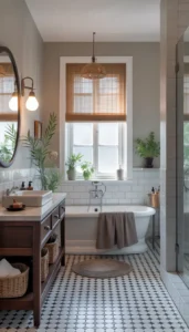 Balance with darker accents