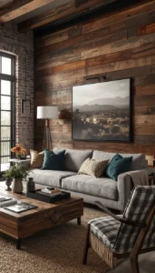 Balance with warm materials