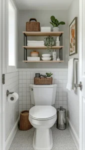 Bathroom Storage That Feels Light and Functional