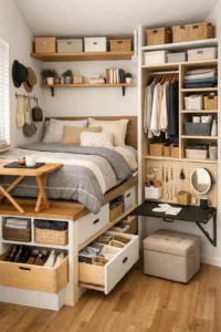 Bedroom Storage Ideas That Save Space
