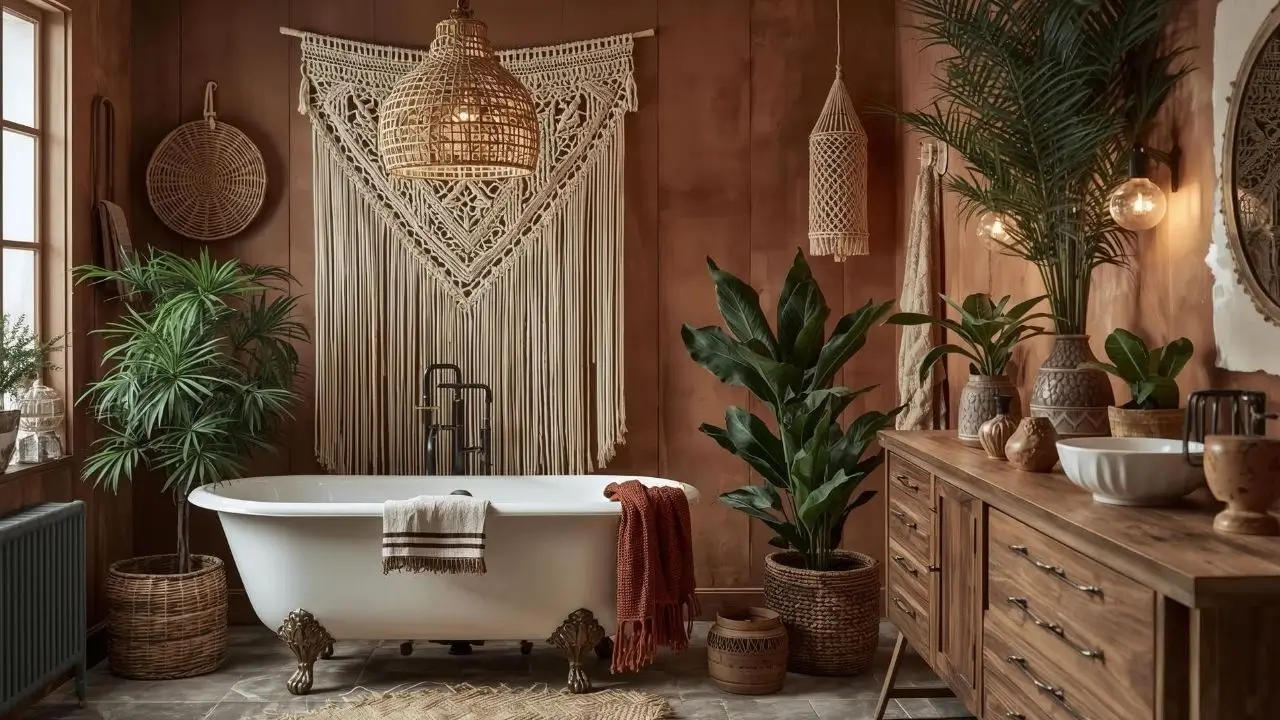 Boho Bathroom Ideas