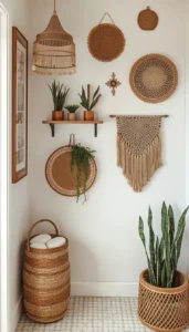 Boho Wall Decor With a Relaxed Feel
