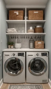 Built In Storage for Seamless Organization