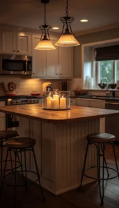 Candles for Warmth and Ambiance