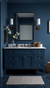 Choose Deep or Muted Blue Tones