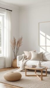 Choose Soft Whites and Warm Neutrals