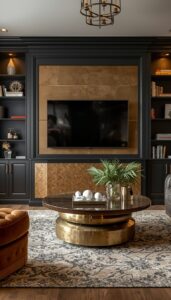 Choose Warm Metal Finishes