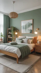 Choose a muted sage shade