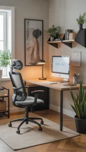 Choose a supportive chair