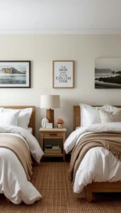 Choose artwork with neutral themes