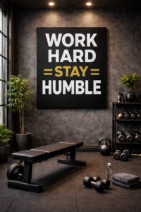 Choose bold typography art