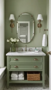 Choose brushed metal finishes