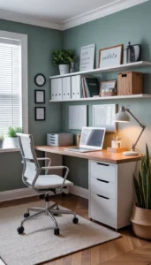 Choose closed storage for paperwork