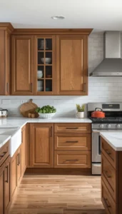 Choose consistent wood tones