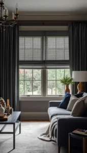 Choose dark or neutral tones