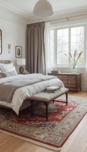 Choose faded or muted patterns