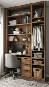 Choose furniture with built in storage