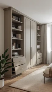 Choose furniture with concealed storage