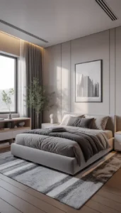 Choose furniture with integrated storage