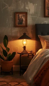 Choose lamps with vintage character