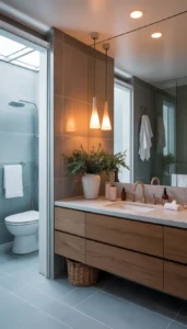 Choose large mirrors