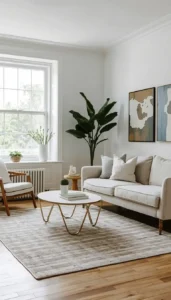 Choose light or neutral rugs