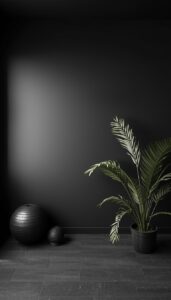 Choose low shine paint finishes