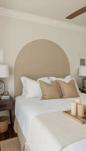 Choose neutral or earthy colors