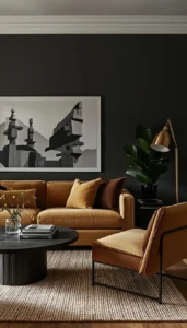 Choose pieces with strong shapes