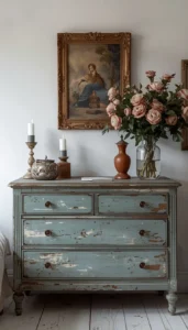 Choose pieces with visible age