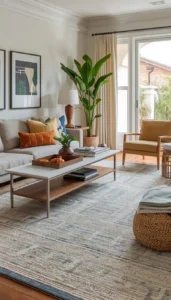 Choose plush or woven rugs