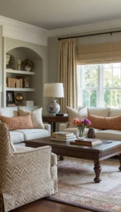 Choose plush upholstered seating